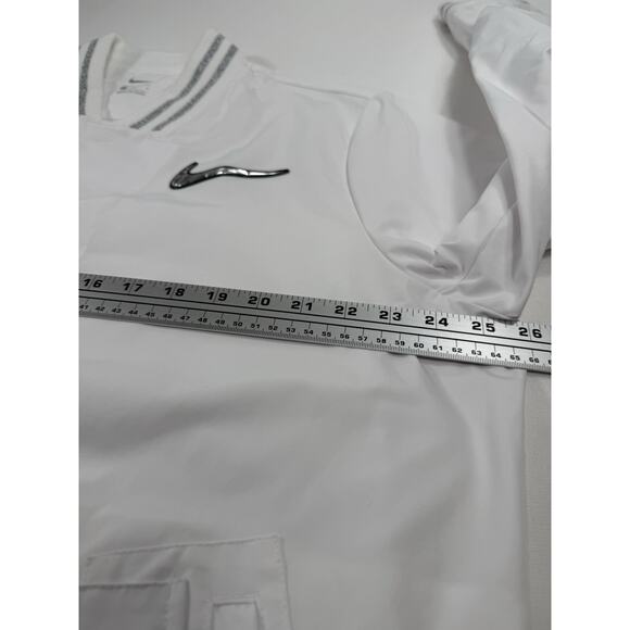 NIKE ON-FIELD x LSU TIGERS Sz LSideline Players Jacket Snap Front White Mens - Picture 13 of 16